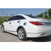 chrome door visor set for hyundai sonata 2009-15