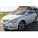 chrome door visor set for hyundai sonata 2009-15