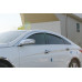 chrome door visor set for hyundai sonata 2009-15
