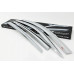 chrome door visor set for kia k5 optima 2010-15