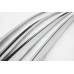 chrome door visor set for kia k5 optima 2010-15