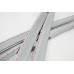 chrome door visor set for kia k5 optima 2010-15