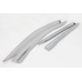 chrome door visor set for kia k5 optima 2010-15