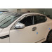 chrome door visor set for kia k5 optima 2010-15