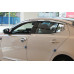 chrome door visor set for kia k5 optima 2010-15
