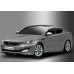 chrome door visor set for kia k5 optima 2010-15
