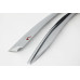 chrome door visor set for kia k5 optima 2010-15