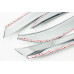 chrome door visor set for kia picanto 2011-15