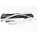chrome door visor set for kia picanto 2011-15