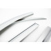 chrome door visor set for kia picanto 2011-15
