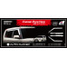 chrome door visor set for kia soul 2008-12