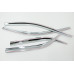 chrome door visor set for toyota camry 2012-14