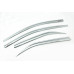 chrome door visor set for toyota camry 2012-14