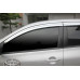 chrome door visor set for toyota corolla 2011-13