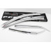 chrome door visor set for toyota corolla 2011-13