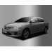chrome door visor set for toyota corolla 2011-13