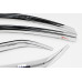 chrome door visor set for toyota corolla 2011-13