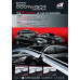 chrome door visor set kia mohave borego 2008-15