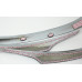 chrome hood guard set for hyundai santa fe 2012-15
