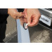 chrome hood guard set for hyundai santa fe 2012-15