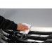 chrome hood guard set for hyundai santa fe 2012-15