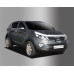 chrome hood guard set kia sportage r 2010-15