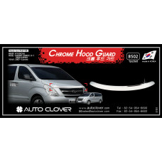 chrome hood guard setfor grand starex 2007-15