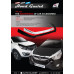 chrome hood guard setfor grand starex 2007-15