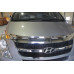chrome hood guard setfor grand starex 2007-15