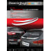 chrome lip spoiler set for hyundai santa fe 2012-15