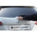 chrome lip spoiler set for hyundai santa fe 2012-15