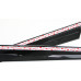 diamond door visor set for hyundai santa fe 2012-15