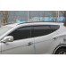 diamond door visor set for hyundai santa fe 2012-15