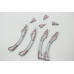 door handle molding set for audi a6 2011-15
