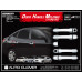door handle molding set for kia forte cerato 2008-12