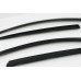 smoked door visor set hyundai accent solaris 2011-15
