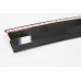 smoked door visor set hyundai accent solaris 2011-15