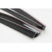 smoked door visor set hyundai accent solaris 2011-15