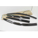 smoked door visor set hyundai accent solaris 2011-15