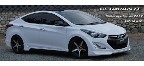 zest aero parts full body kit hyundai elantra 2013-15