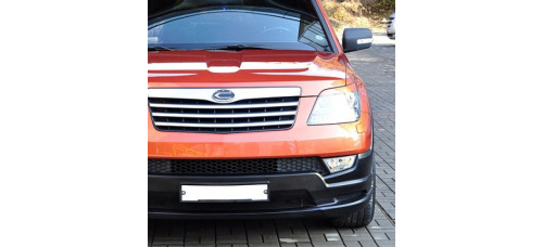 jsw aeroparts front lip for kia mohave borego m1 2009-13