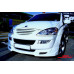 jsw ssangyong new kyron ky-1 front lip aeroparts body kit