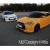 nefdesign h45s body kit aeroparts hyundai veloster 2011-15