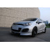 nefdesign k20s body kit aeroparts kia pride hatchback 2011-14