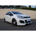 nefdesign k20s body kit aeroparts kia pride hatchback 2011-14