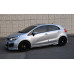 nefdesign k20s body kit aeroparts kia pride hatchback 2011-14