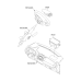 mobis airbag steering wheel sportage 2010-13