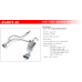 a.jun tuning dual muffler kit hyundai elantra 2015-17