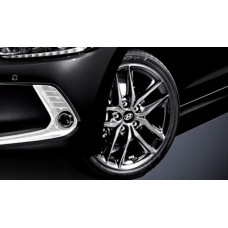 TUIX 17" DARK GRAY ALLOY WHEELS SET HYUNDAI ELANTRA 2015-17