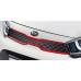 tuon front garniture of radiator grille set for kia all new picanto 2017-18 mnr
